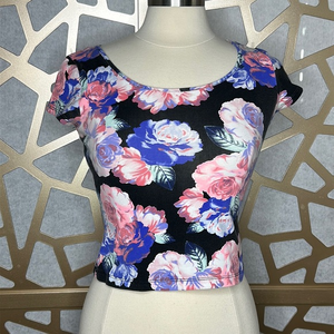 Floral Short Sleeve Top‎